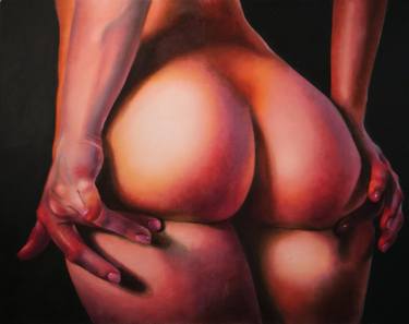 Original Figurative Erotic Painting by Julian Day