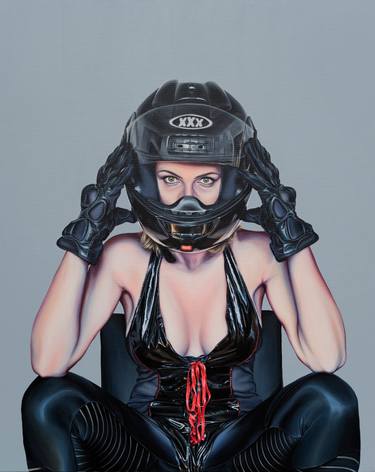 Original Conceptual Women Painting by Jelena Vicentic