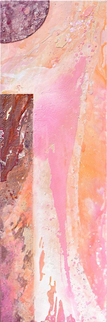 Original Abstract Expressionism Typography Paintings by Cliff Kearns
