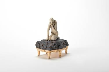 Original Abstract Expressionism Religion Sculpture by Cosmin Ciofirdel