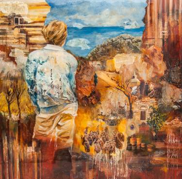 Original Surrealism Education Paintings by Julia Hacker