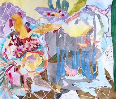 Original Fine Art Abstract Paintings by Andreas Wolf