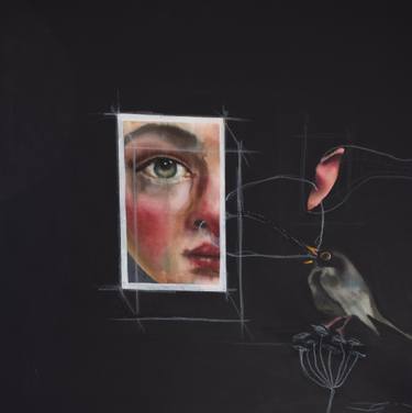 Original Expressionism Portrait Paintings by Sabina Sinko