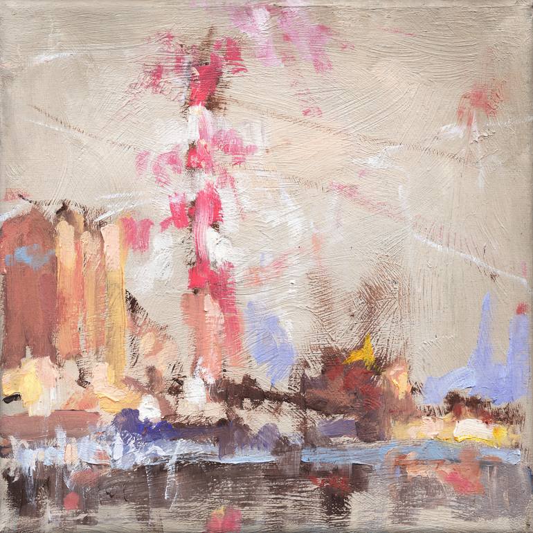 Print of Expressionism Places Paintings by Tatiana Ivchenkova