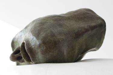 Original Abstract Expressionism Portrait Sculpture by Martin Mangelinck