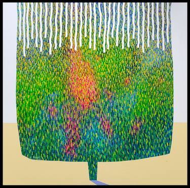 Original Contemporary Tree Paintings by Reza Bigonah