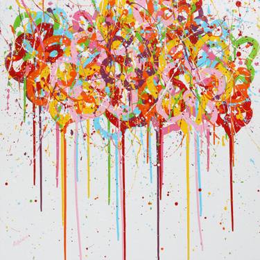 Original Abstract Nature Paintings by Isabelle Pelletane