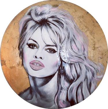 Original Figurative Celebrity Painting by Sylvia Cohen
