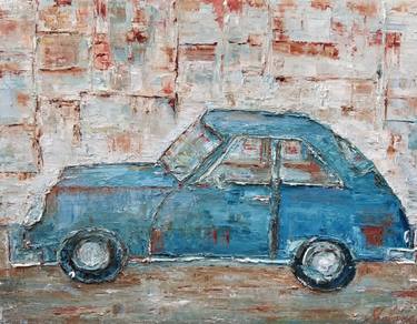 Original Classicism Car Paintings by Shabana Godhrawala