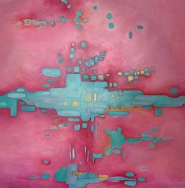 Original Cubism Abstract Painting by O' Kahro
