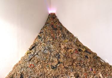 Original Street Art Nature Installation by Amanda Mehl