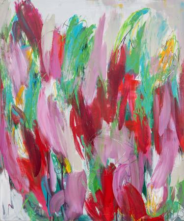 Original Abstract Nature Painting by Monika Herschberger
