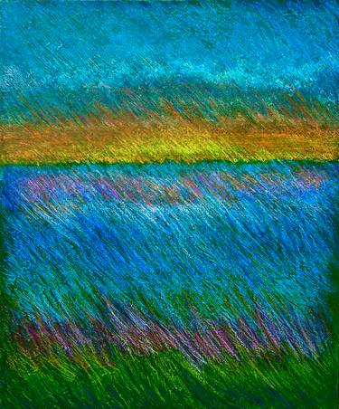 Original Impressionism Landscape Painting by Karen Lamb
