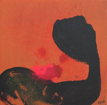 Print of Abstract Expressionism Calligraphy Paintings by Carles Azcon Jutgla