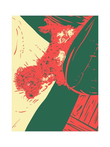 Original Figurative Animal Printmaking by Luka Tripkovic