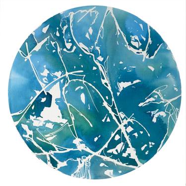 Original Abstract Expressionism Nature Painting by Juan Guízar