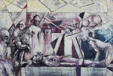 Original Conceptual Mortality Paintings by Aristos Christoforou