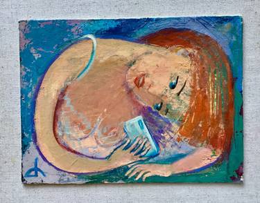 Original Documentary Technology Paintings by Tamara Rigishvili