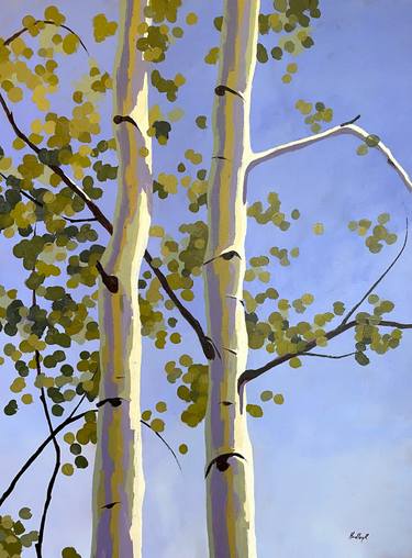 Original Contemporary Tree Paintings by Hadley Rampton