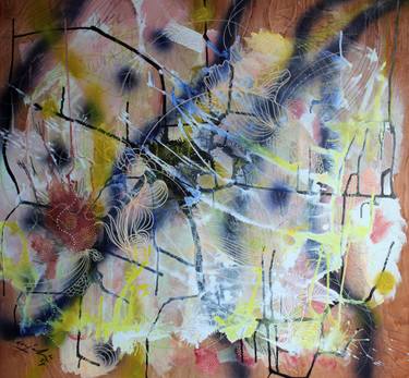 Original Abstract Graffiti Drawings by Marijah Bac Cam