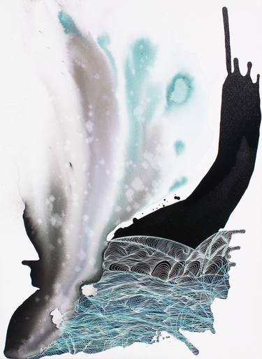 Original Abstract Graffiti Drawings by Marijah Bac Cam