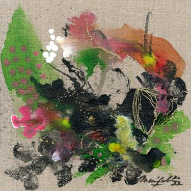 Original Abstract Floral Paintings by Marijah Bac Cam