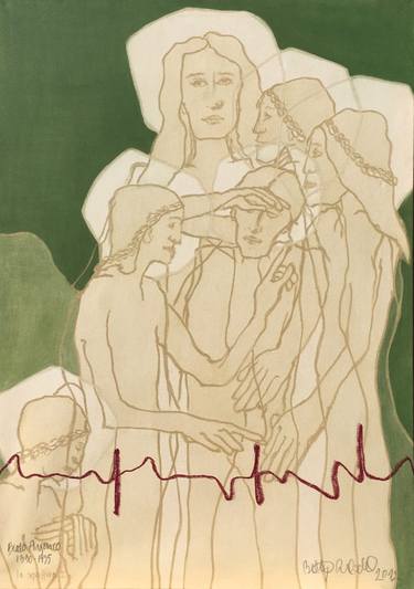 Print of Figurative Religious Paintings by Betty Ritschel