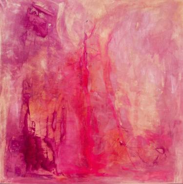 Original Abstract Expressionism Abstract Painting by Mary Karssis