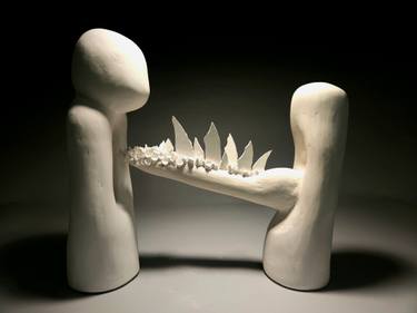 Original 3d Sculpture Language Sculpture by Rachel Cross