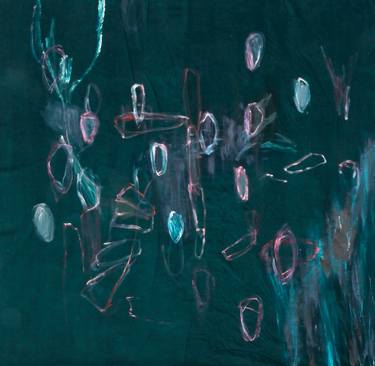 Original Abstract Painting by Viviana Gaitán