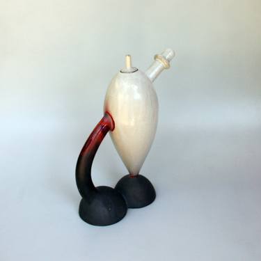 Original Expressionism Erotic Sculpture by Laszlo Nemeth