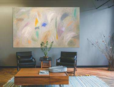 Original Fine Art Abstract Paintings by Sharon Pierce Mccullough