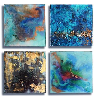 Original Abstract Expressionism Landscape Paintings by Anna Sidi-Yacoub