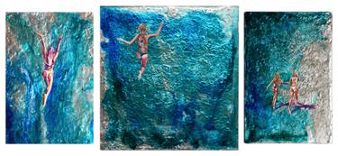 Original Figurative Seascape Paintings by Anna Sidi-Yacoub