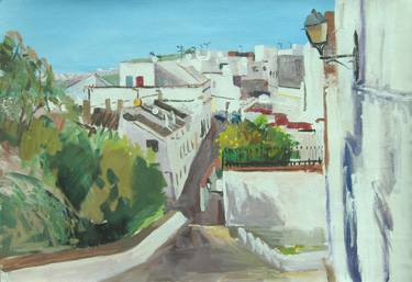 Original Contemporary Places Paintings by Lise Temple