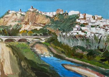 Original Contemporary Travel Paintings by Lise Temple