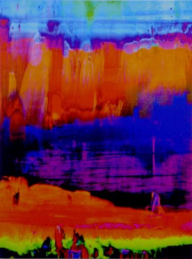 Original Abstract Expressionism Abstract Printmaking by Colin Mccallum