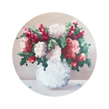 Original Contemporary Floral Digital by Jem Ennis