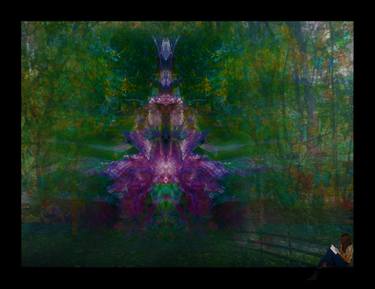Original Abstract Expressionism Nature Mixed Media by Andy Joynes