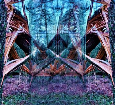 Original Conceptual Architecture Mixed Media by Andy Joynes