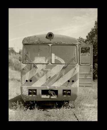 Original Illustration Train Photography by Jean-Marc ''Mm'' De Coninck