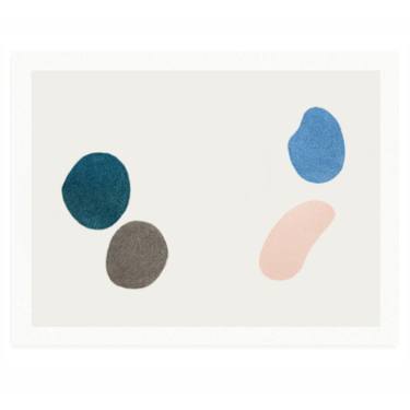 Original Modernism Abstract Printmaking by Emma Lawrenson