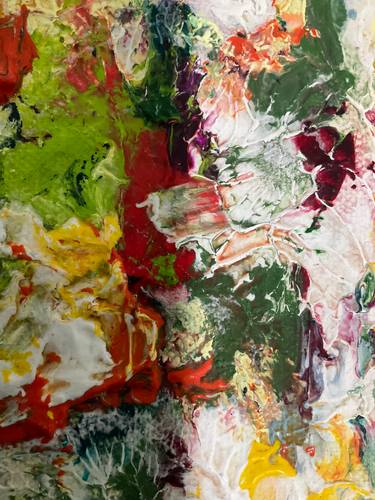 Original Abstract Expressionism Abstract Digital by Katherine Halford Greene