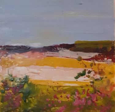 Original Abstract Expressionism Abstract Paintings by Katherine Halford Greene