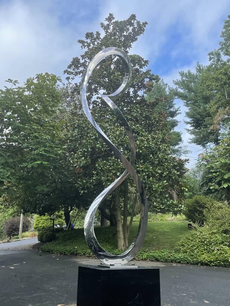 Original Fine Art Abstract Sculpture by Wenqin Chen