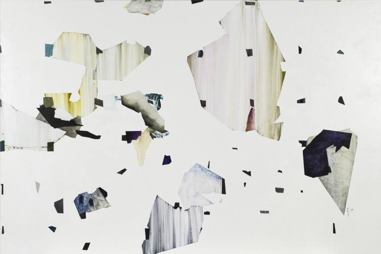 Original Minimalism Abstract Paintings by Dorota Jedrusik