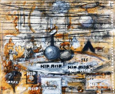 Original Expressionism People Drawings by Georg Redzek