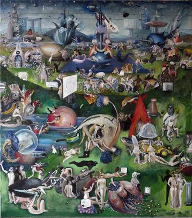 Original Fine Art People Paintings by Georg Redzek