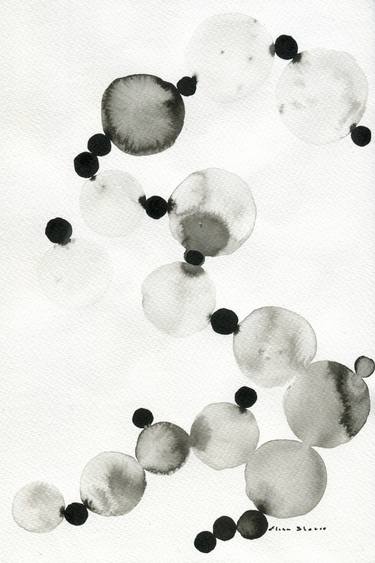 Original Abstract Nature Drawings by Elena Blanco