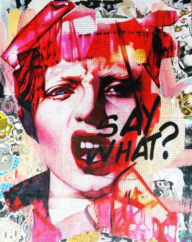 Original Pop Art People Drawings by Annie Terrazzo